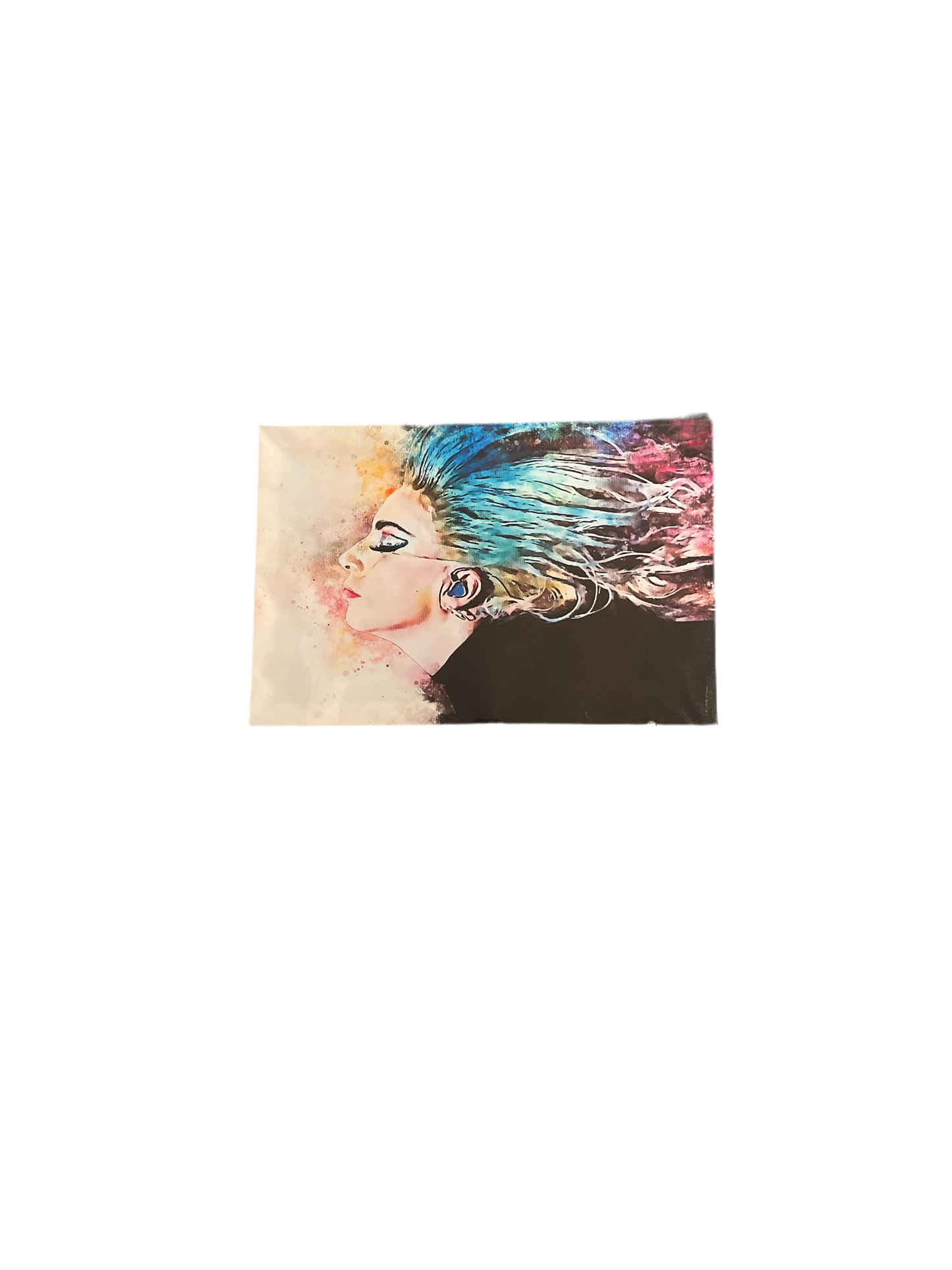 Lady Gaga Canvas Print Framed 18”x12”