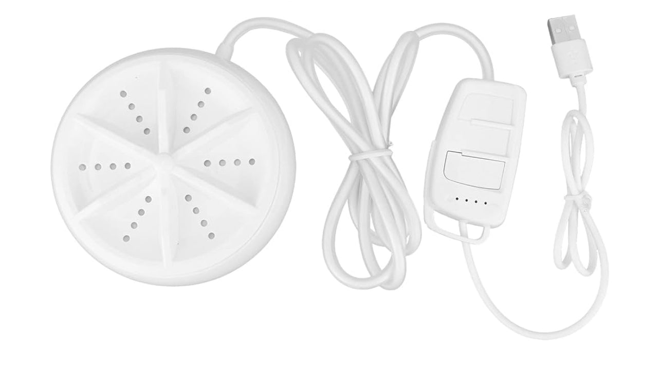 Mini Washing Machine,Turbine Washing Machine Mini Washer Portable Washing Machine, Ultra Sonic Washing Machine with USB for Travel Business Trip or College Rooms