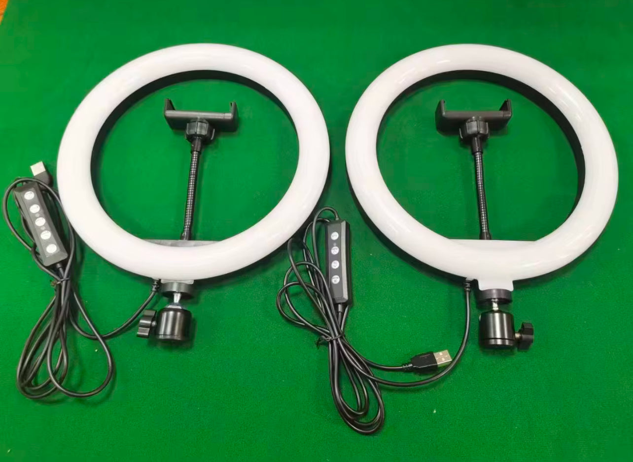 6inch RGB Ring Light Colorful LED Photography Lamp Lighting Modes Dimmable USB Powered