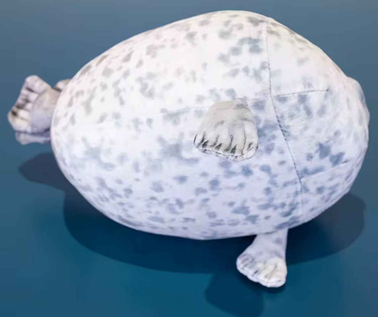 Chubby Blob Seal Pillow - Stuffed Cotton Ocean Animal Plush Pillow