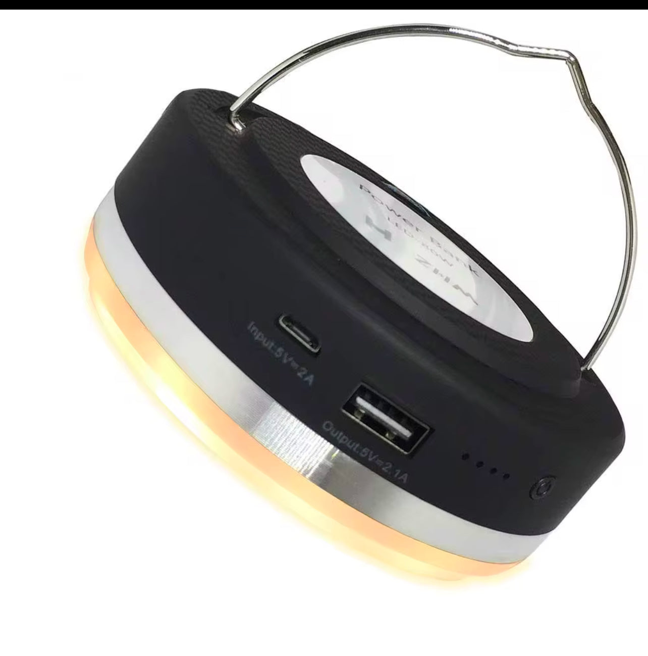 LED Camping Lantern / Power Bank with 4 Power Modes Waterproof Multi-purpose light with 10,000 mAh Battery