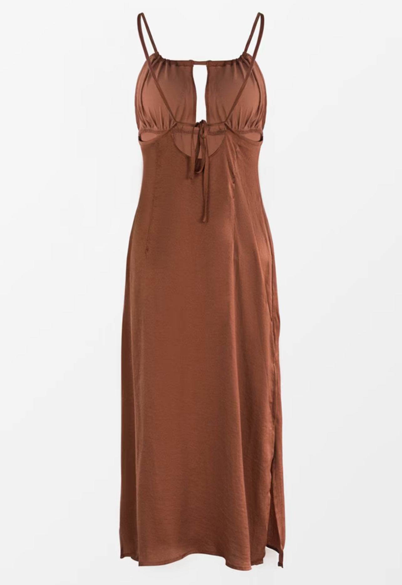 CUPSHE Women’s Caramel Slip Dress