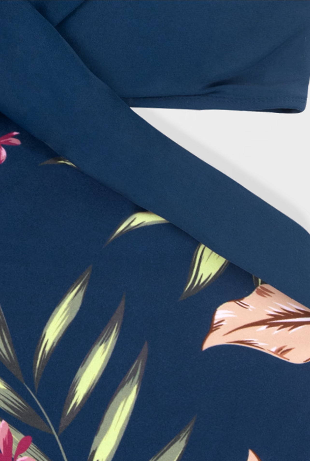 CUPSHE Winter Fantasy Wrap Front Cutout One Piece Swimsuit