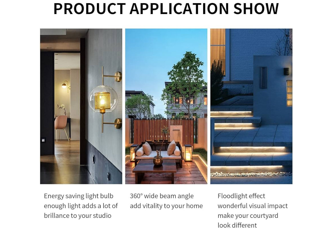 R7S LED 118mm, 10W R7S COB LED Pears 1000lm, Replacement for 80W 100W R7S J118 Halogen Lamps, AC 220V-240V Super Brightness No Flickering (Color : Warm White 2700K, Size : 4PCS)