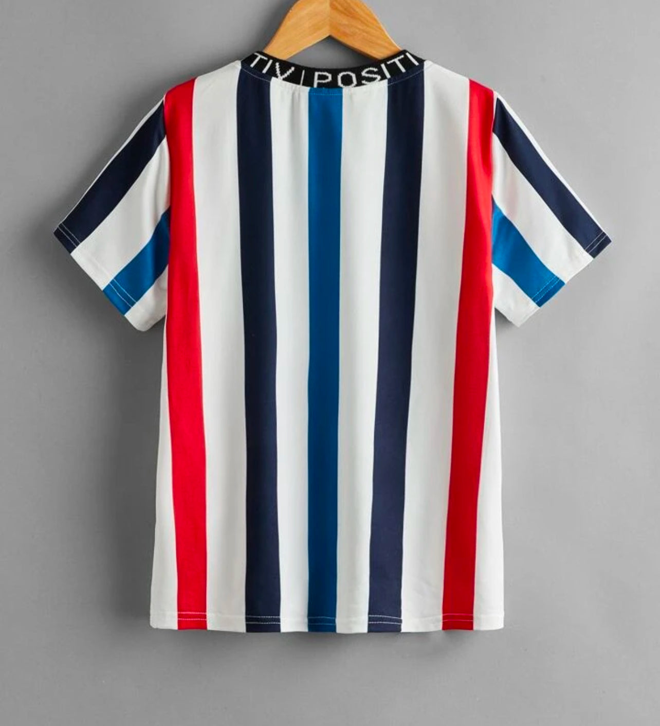 Striped Round Neck Tee