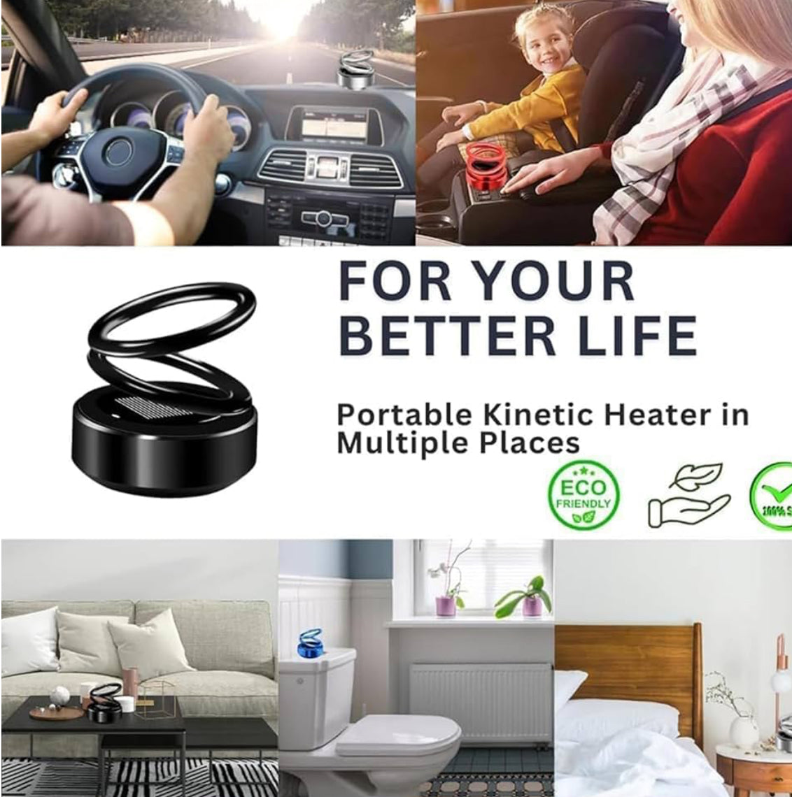 Portable Kinetic Molecular Heater, Mini Portable Kinetic Heater, Mini Portable Kinetic Heater for Car