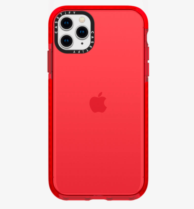 CASETiFY SHEER Hot Pink For Apple iPhone 12