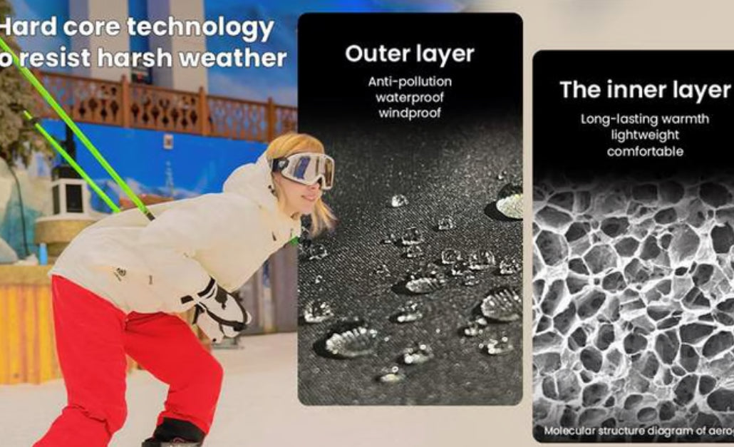 Step into the Future with Silop's High-Tech Jackets air gel down jacket