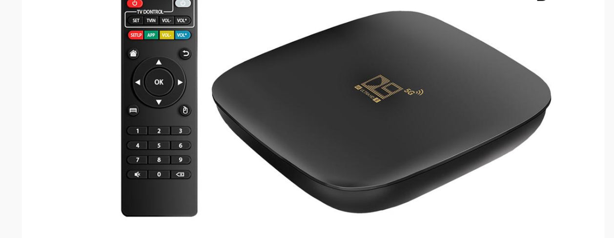 Android Smart TV Box – Android 10 – D9 – 5G – 2G Ram– 16GB (6M)