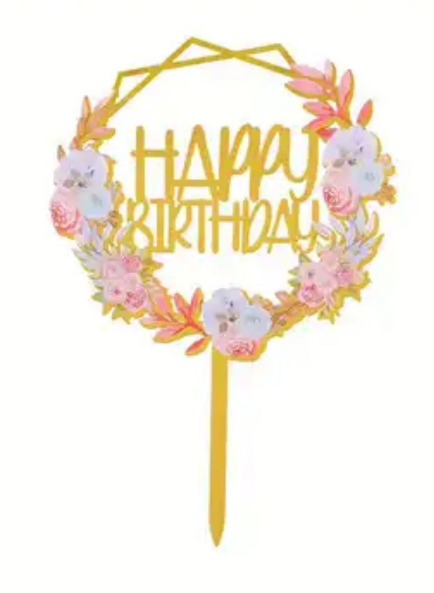 Birthday Cake Topper