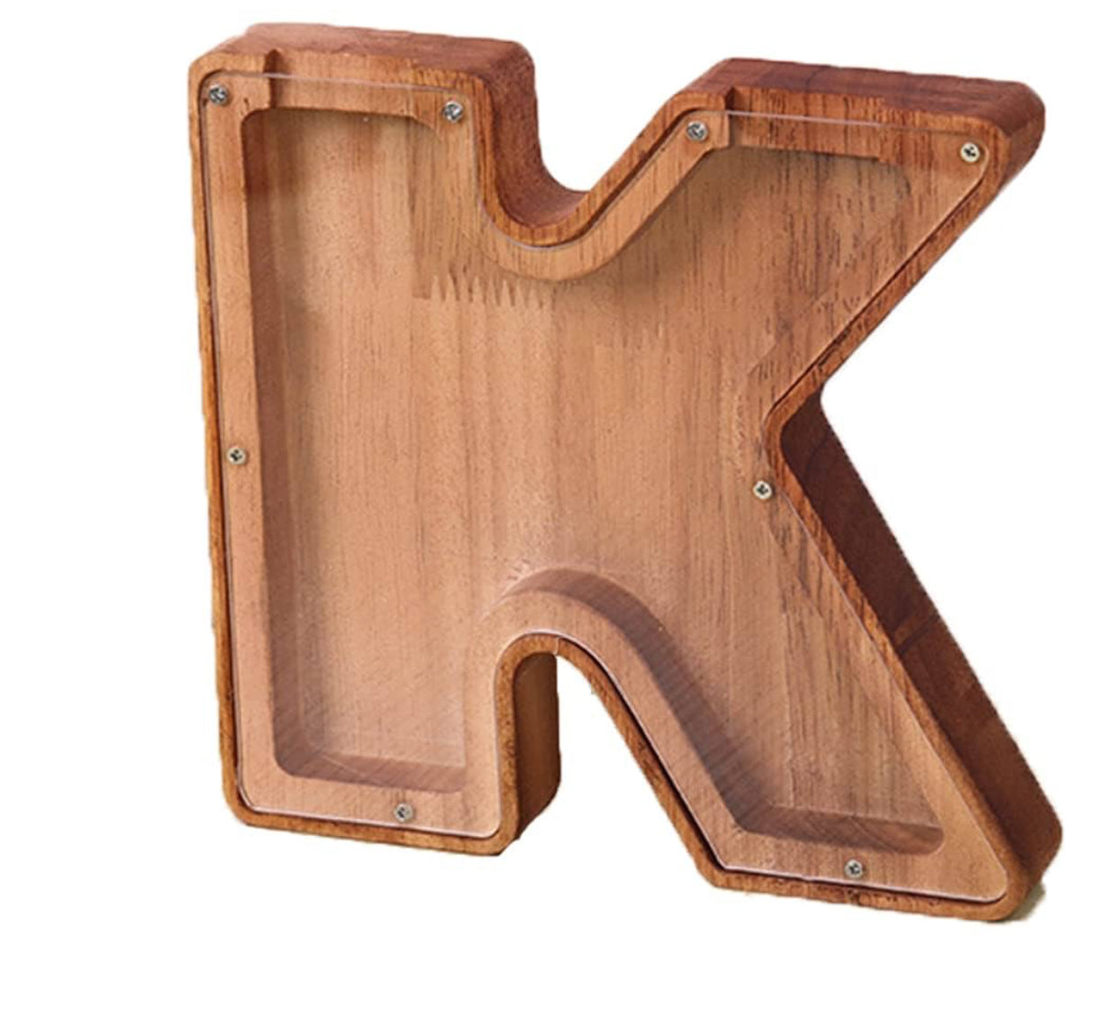 Wooden Piggy Bank Personalized Letters Coin Bank Piggy Bank Text Engraved Money Box Wooden Piggy Bank Gift for Kids Christmas Birthday Gift Home Decoration