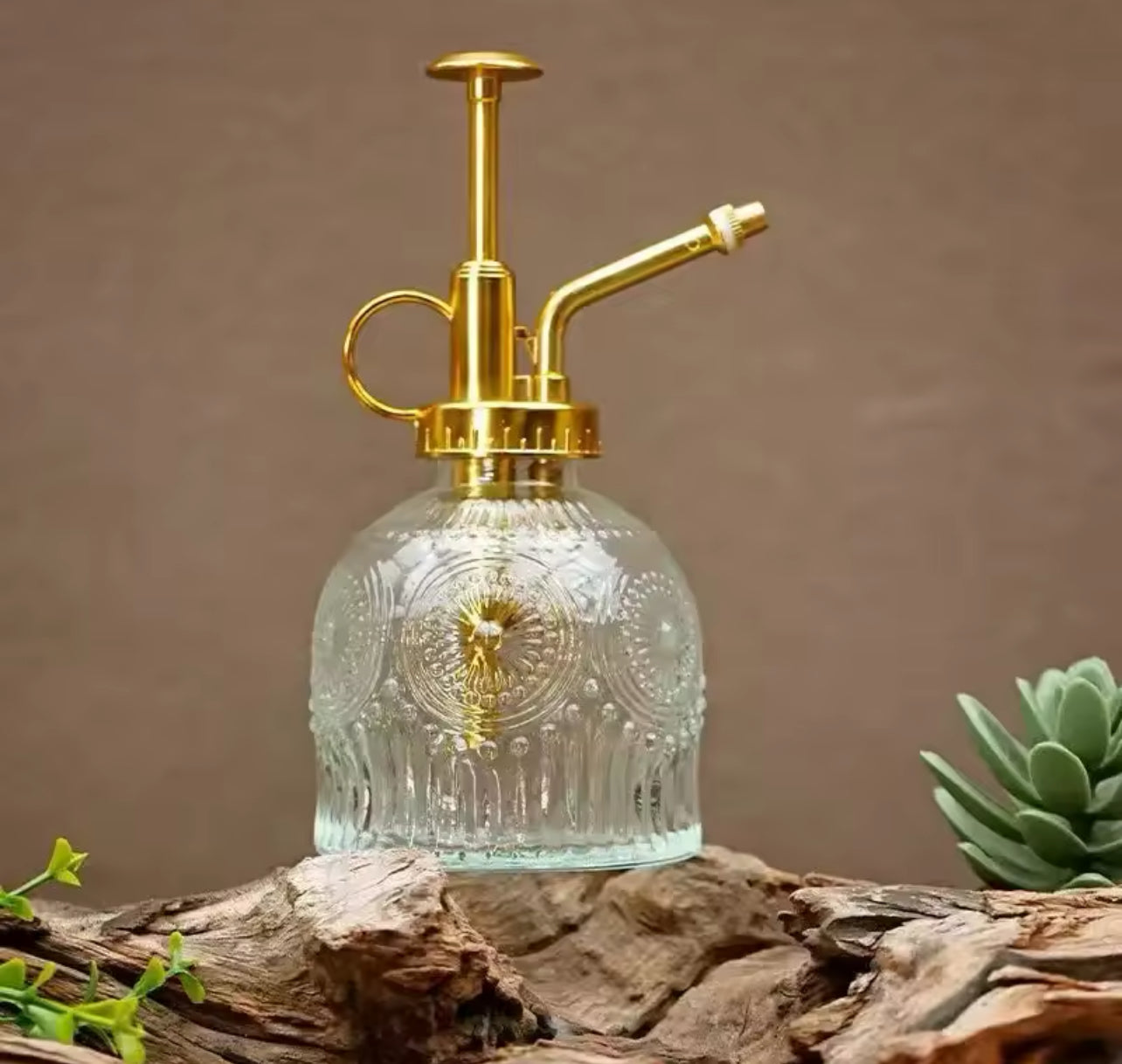 Garden Watering Can Glass Watering Kettle Vintage Style