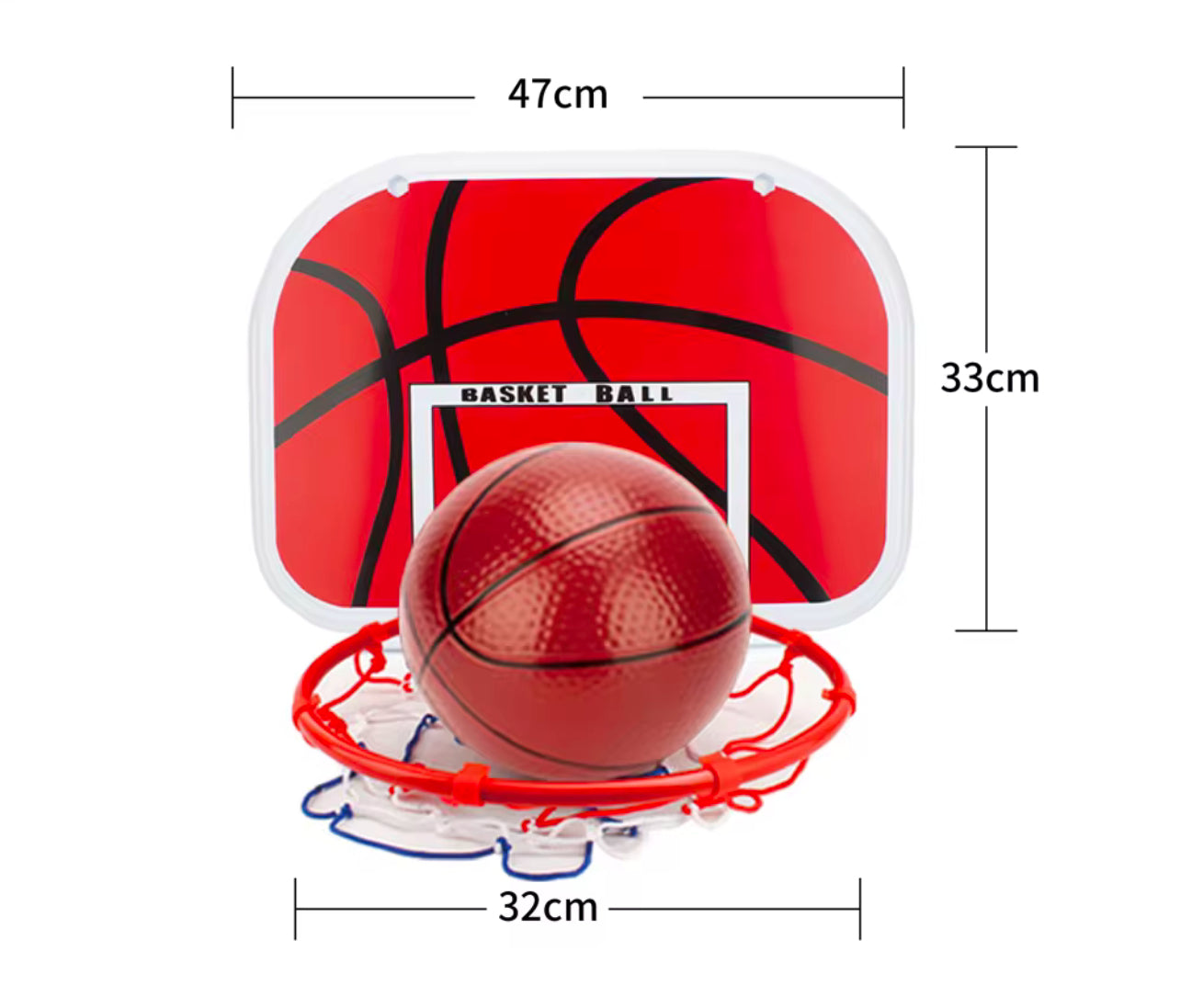 Basketball Stand B320 Hanging Basketball Board Home Wall Hanging Children Shooting Frame Hanging