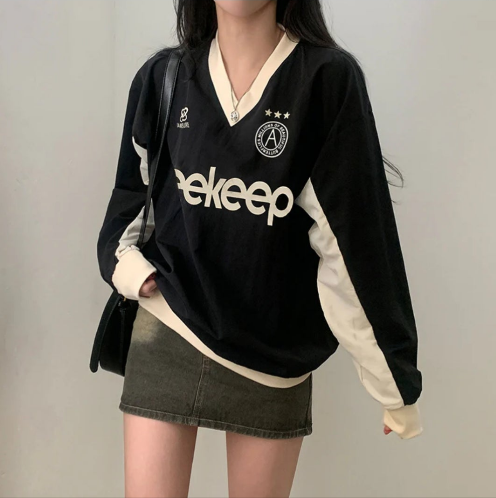 Womens wekeep jersey style sweatshirt