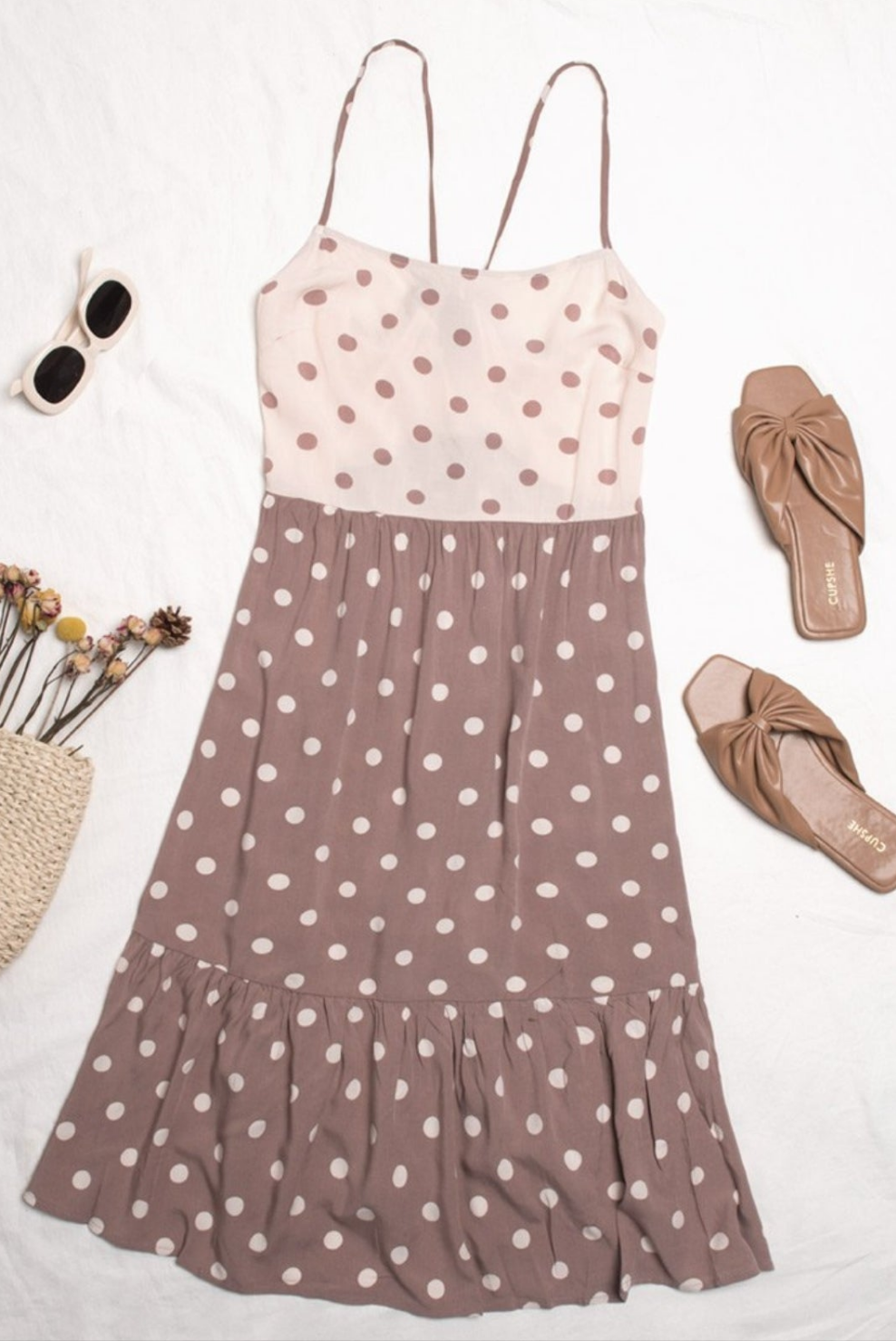 Cupshe Katy polka dot summer dress