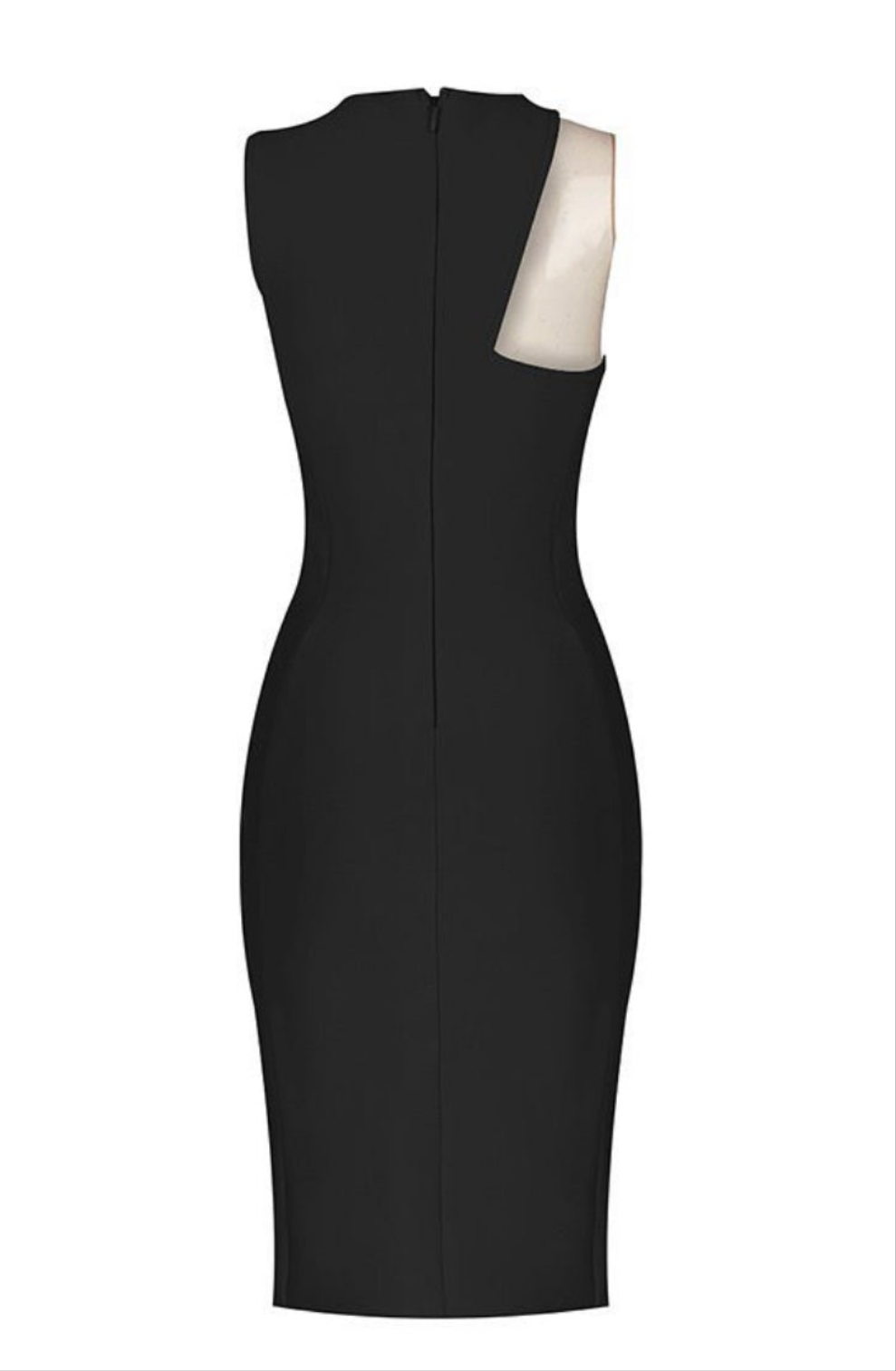 Womens black cocktail dress