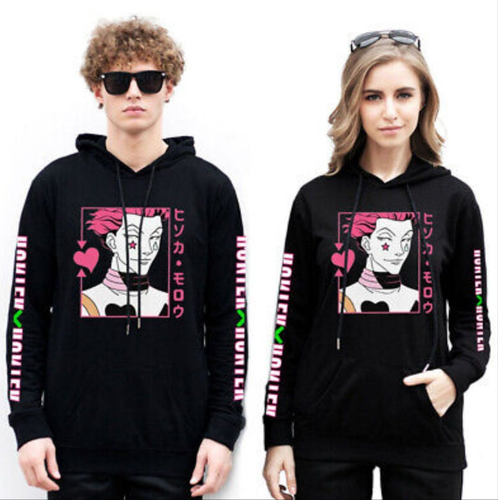 Hunter x hunter anime fleece hoodie sweater