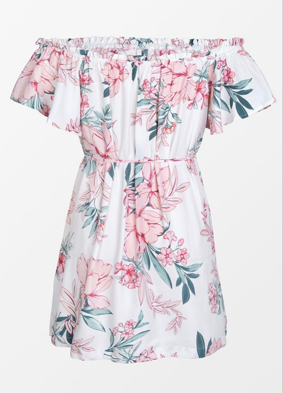 CUPSHE Candace floral frill short summer dress