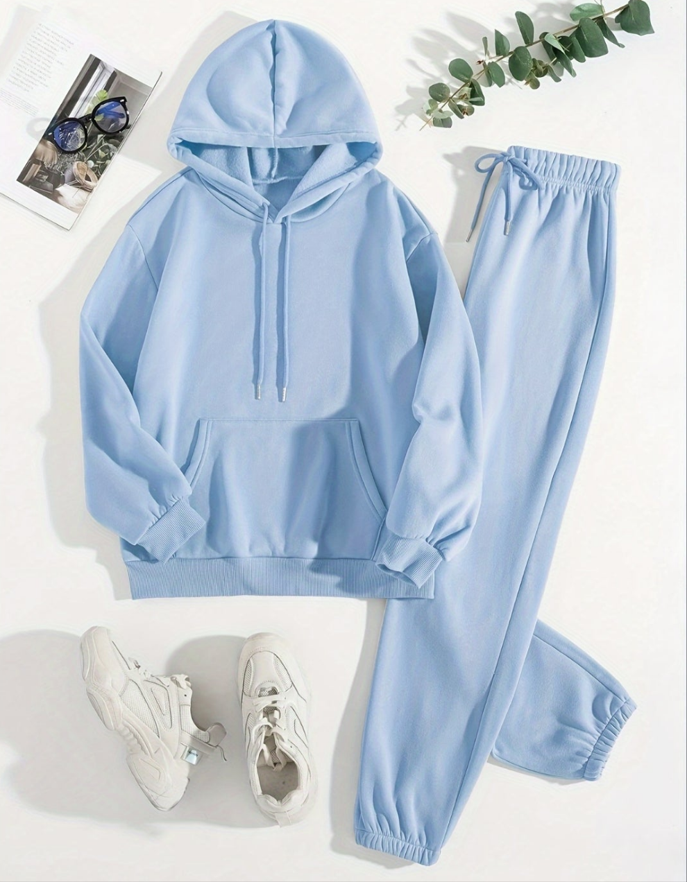 Womens baby blue tracksuit
