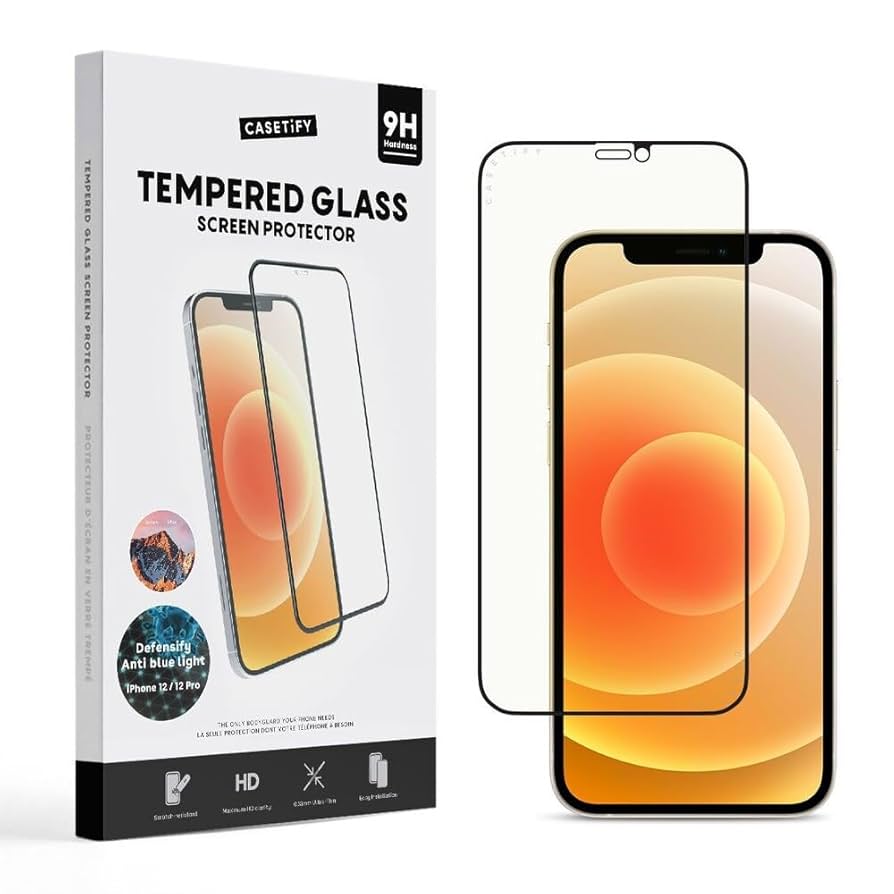 CASETiFY Screen Protector for iPhone 14/13/13 Pro Anti Blue Light Tempered Glass