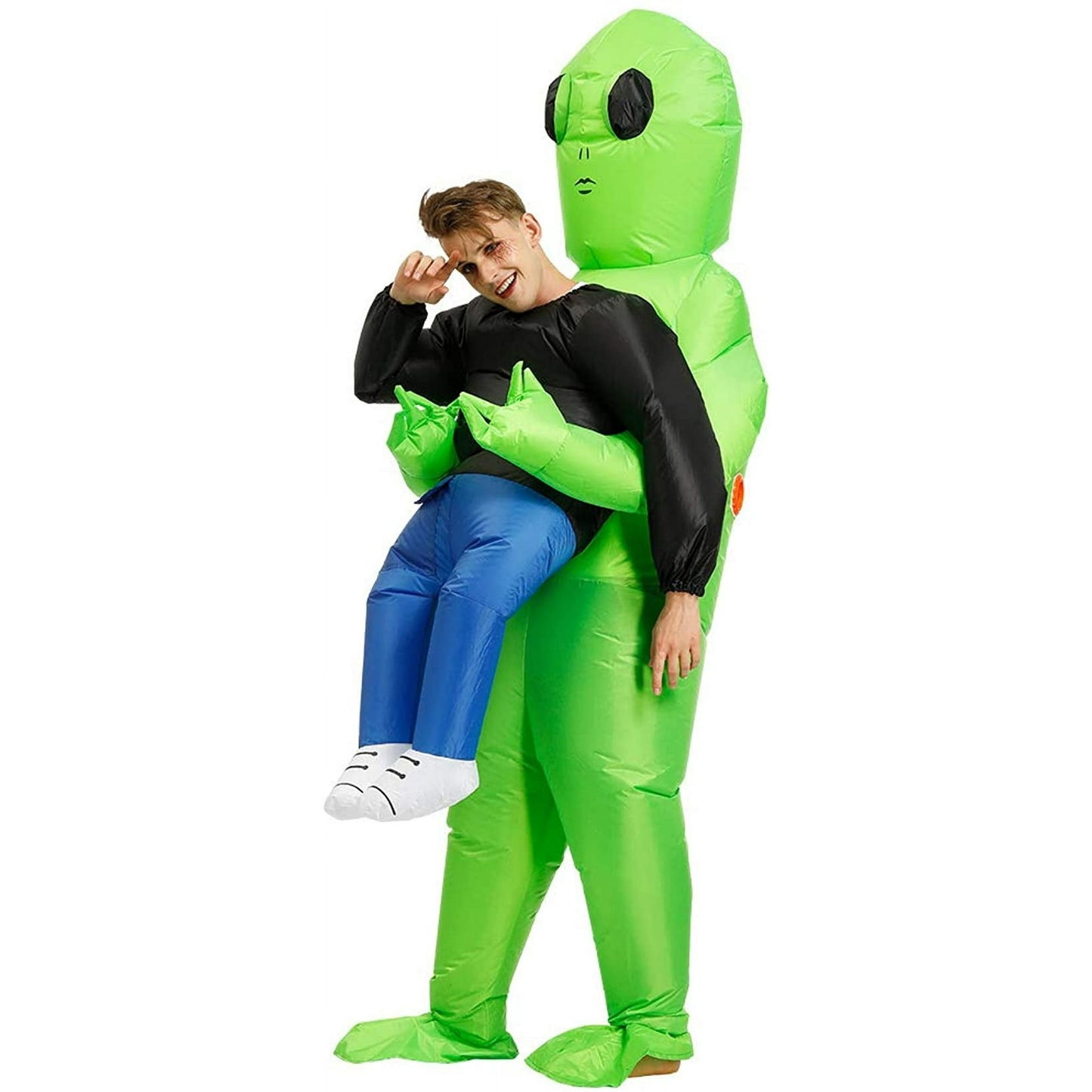 Halloween Costumes Inflatable Alien ET Suit Inflatable Costume for Adult