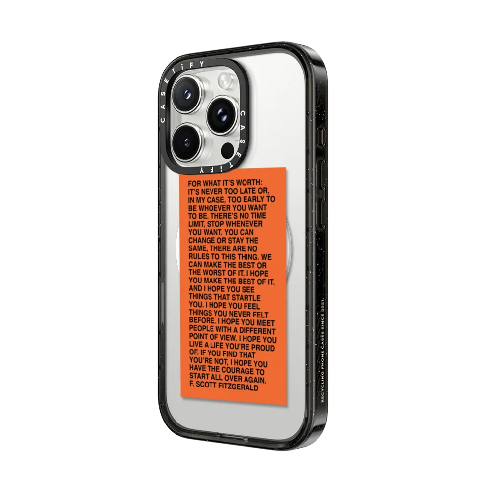 CASETiFY For What It's Worth Phone Case by Quotes by Christie For Apple iPhone 11