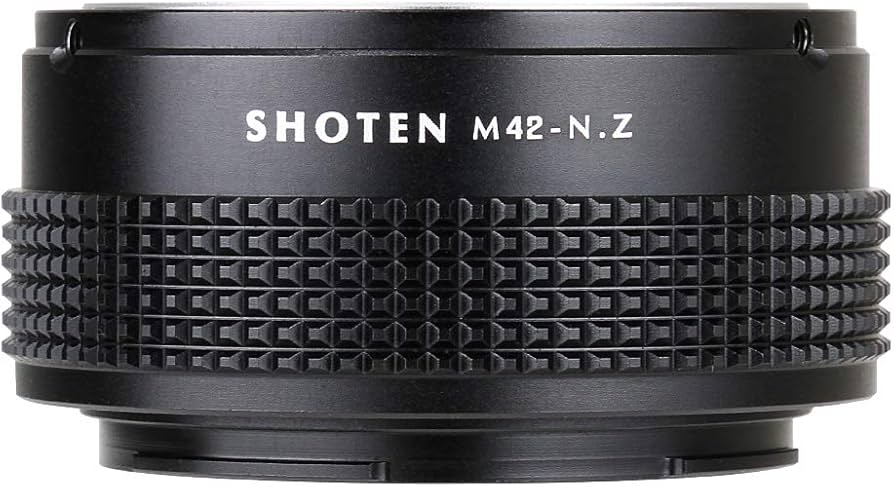 SHOTEN Adapter for M42 Mount Lens to Nikon Z Mount Z6 Z7 Camera