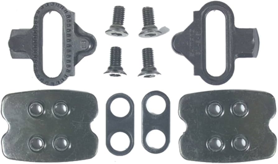 SHIMANO SM-SH51 Plate Set with Counter Plate Black One Size