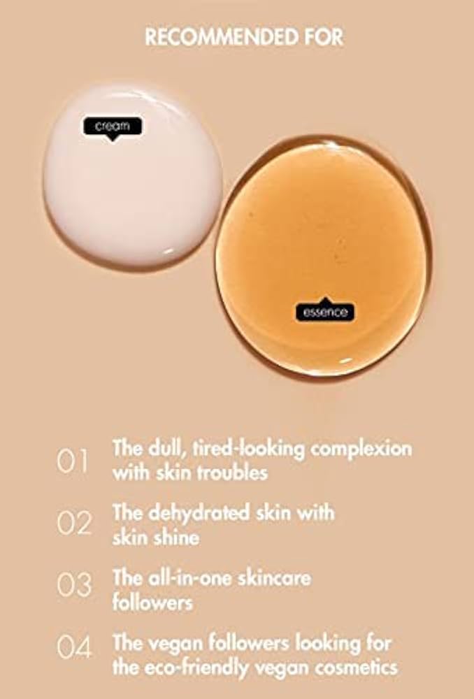 Dr.Ceuracle Vegan Kombucha Tea Essence 5.07 fl.oz. | Detoxifying impurities for healthy complexion and providing hydration, Vegan all in one essence for All skin Types with Kombucha Tea Extract