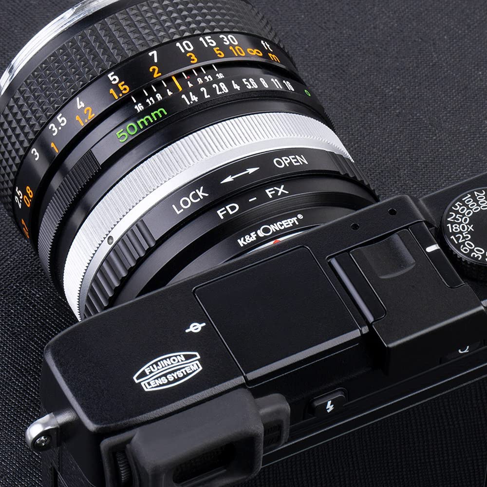 K&F Concept Manual lens adapter ring FD-FX