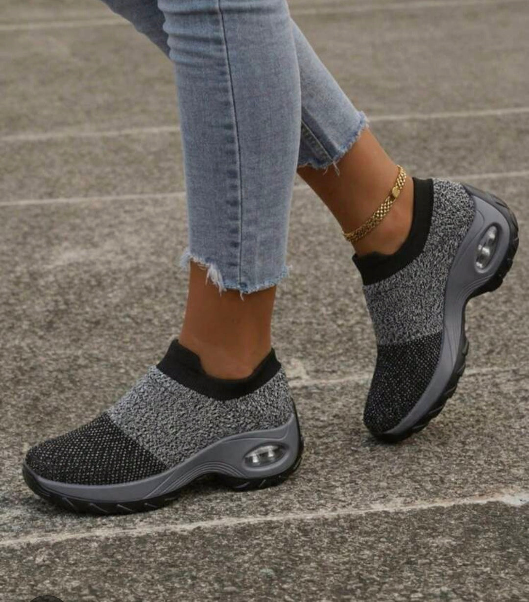 Womens hypersoft slide on sneaker shoes