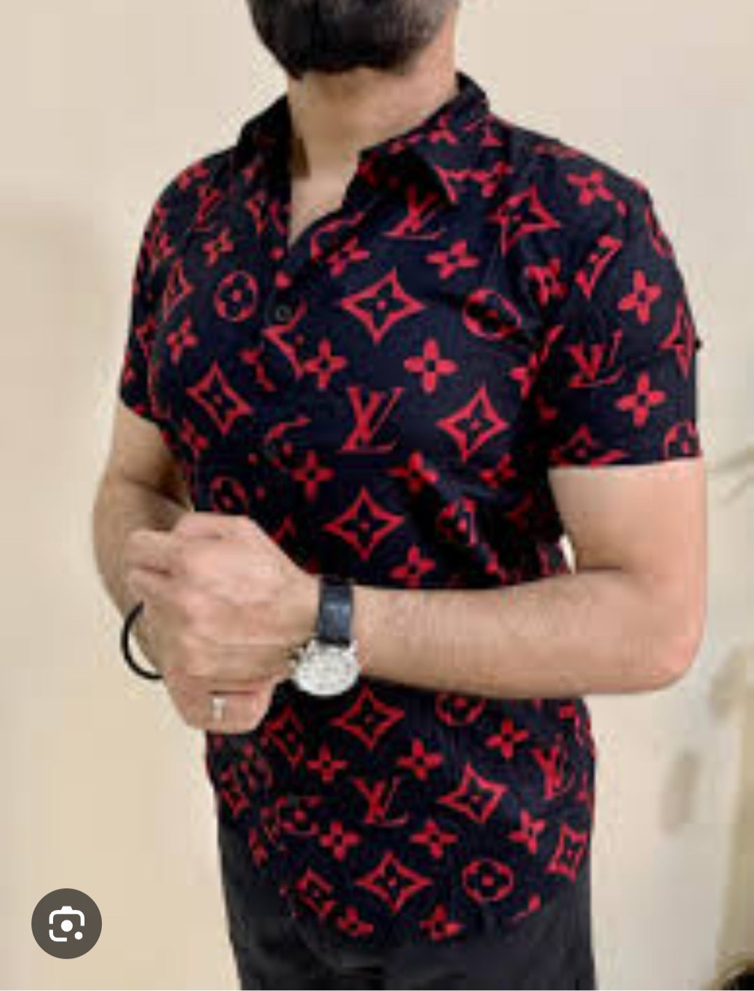 Mens designer button up shirts