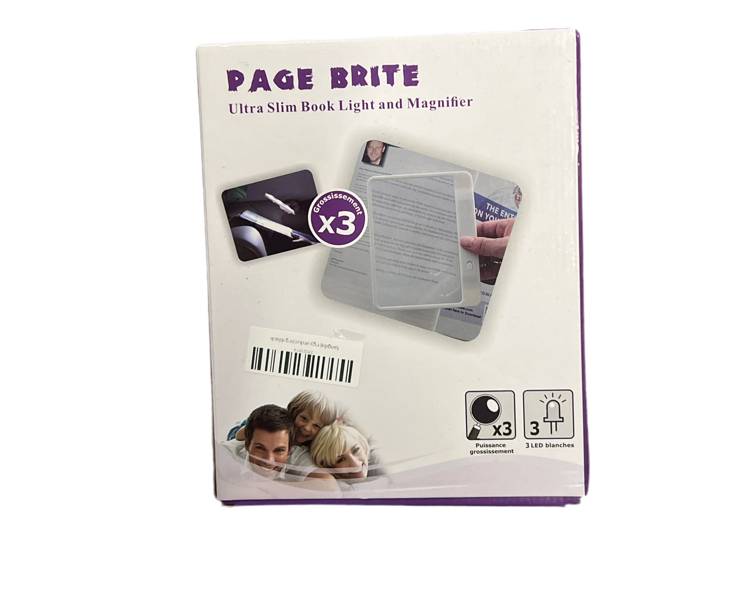 Page Brite Ultra Slim Book Light Magnifier