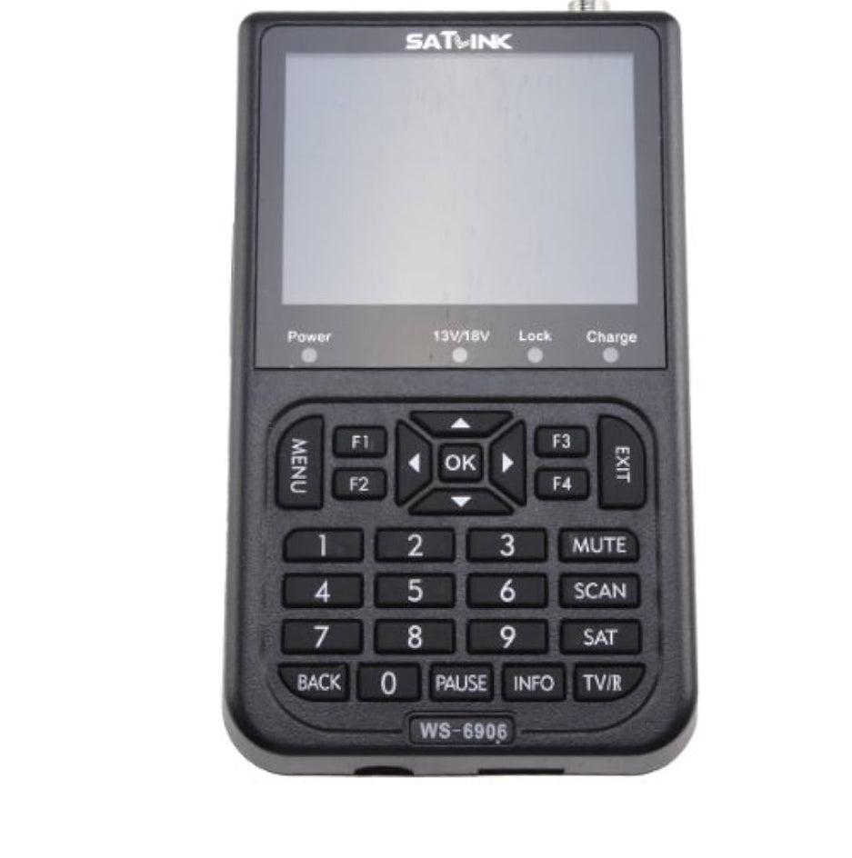 SATLINK WS-6906 3.5'' Screen DVB-S FTA Data Digital Satellite Finder Meter