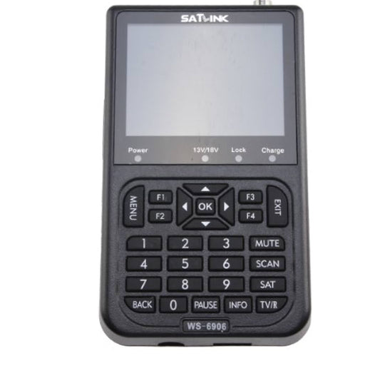 SATLINK WS-6906 3.5'' Screen DVB-S FTA Data Digital Satellite Finder Meter
