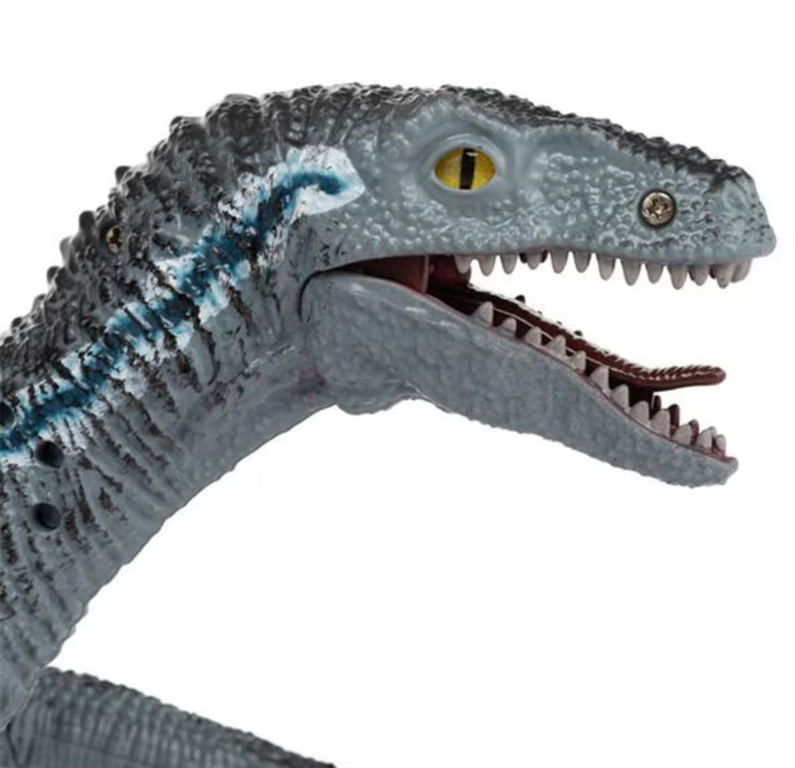Remote Control Dinosaur Blue Velociraptor