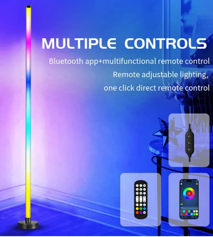 RGB Splicing Floor Lamp Three Types of Controls APP Controlled