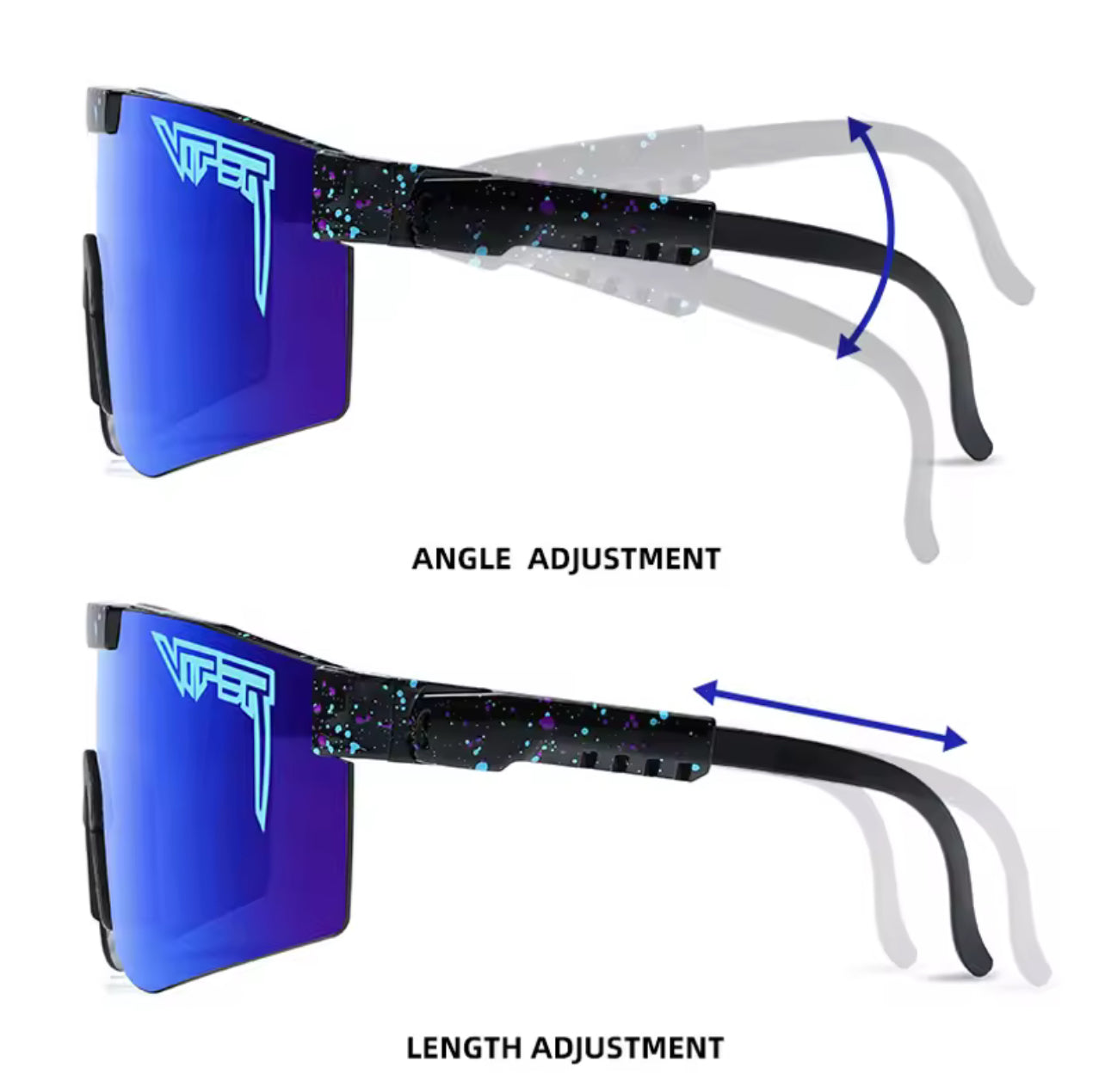 Outdoor Adult Pit Viper Sunglasses Polarized.