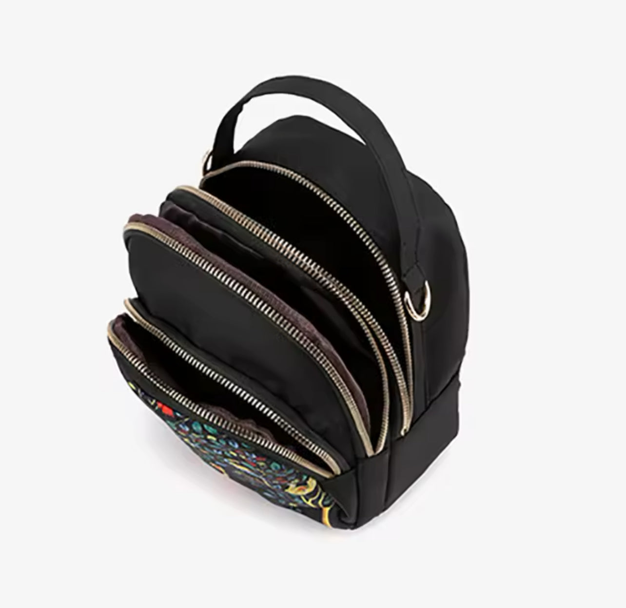 Nylon Shoulder Bags For Women Small Oxford Waterproof Crossbody Bag Fashion Printed Handbags Pack Purse