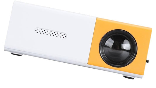 Mini Projector, Full HD 1080P LED Video Projector, HiFi Sound Portable Outdoor Projector, Home Theater Movie Phone Projector for Courtyard Travel Camping