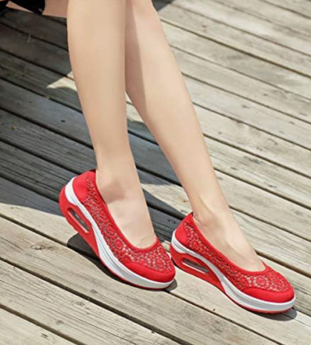 Women's Comfortable Summer Shoes Breathable Non-slip Woven Sneakers Flip Flops