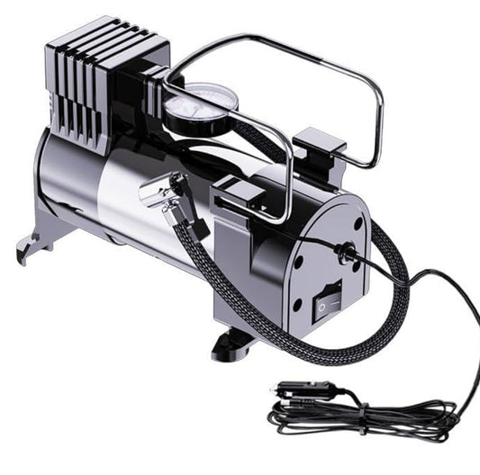 Car Tire Inflator Portable Tire Pump - 30L/min Air Flow, Suitable for Cars, Bicycles, Kayaks, Balloons, Basketballs