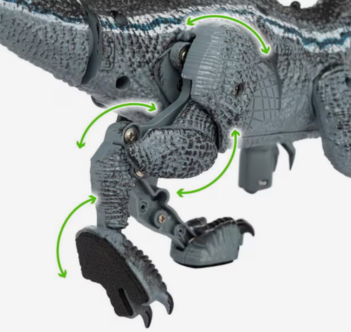 Remote Control Dinosaur Blue Velociraptor