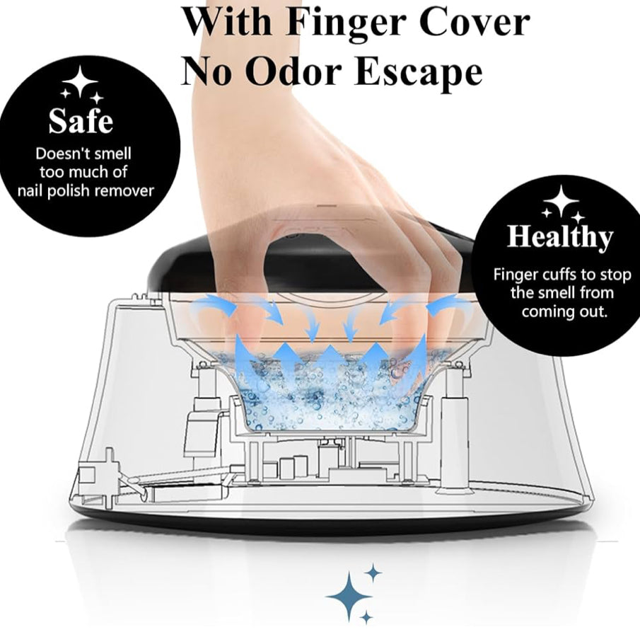 Electric Nail Soaking Bowl Nail Soaker Manicure Soak off Gel Nail Polish Remover Bowl