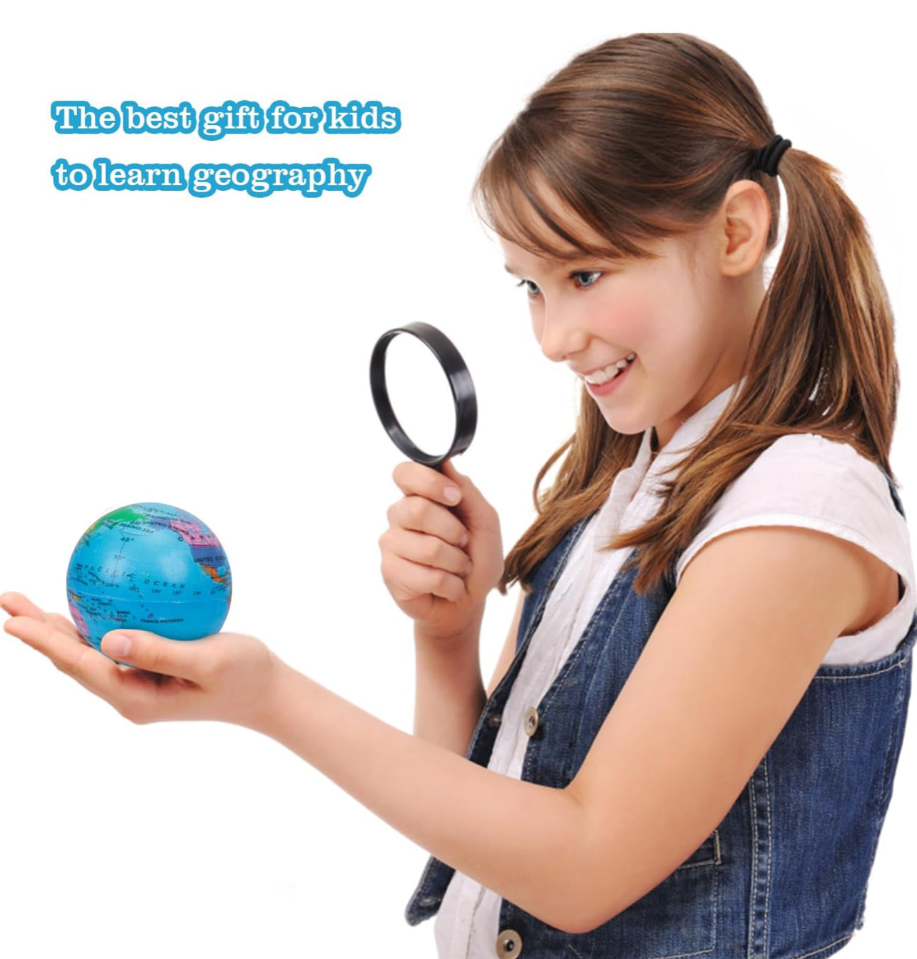 10 PCS Pack of Globe Stress Balls
