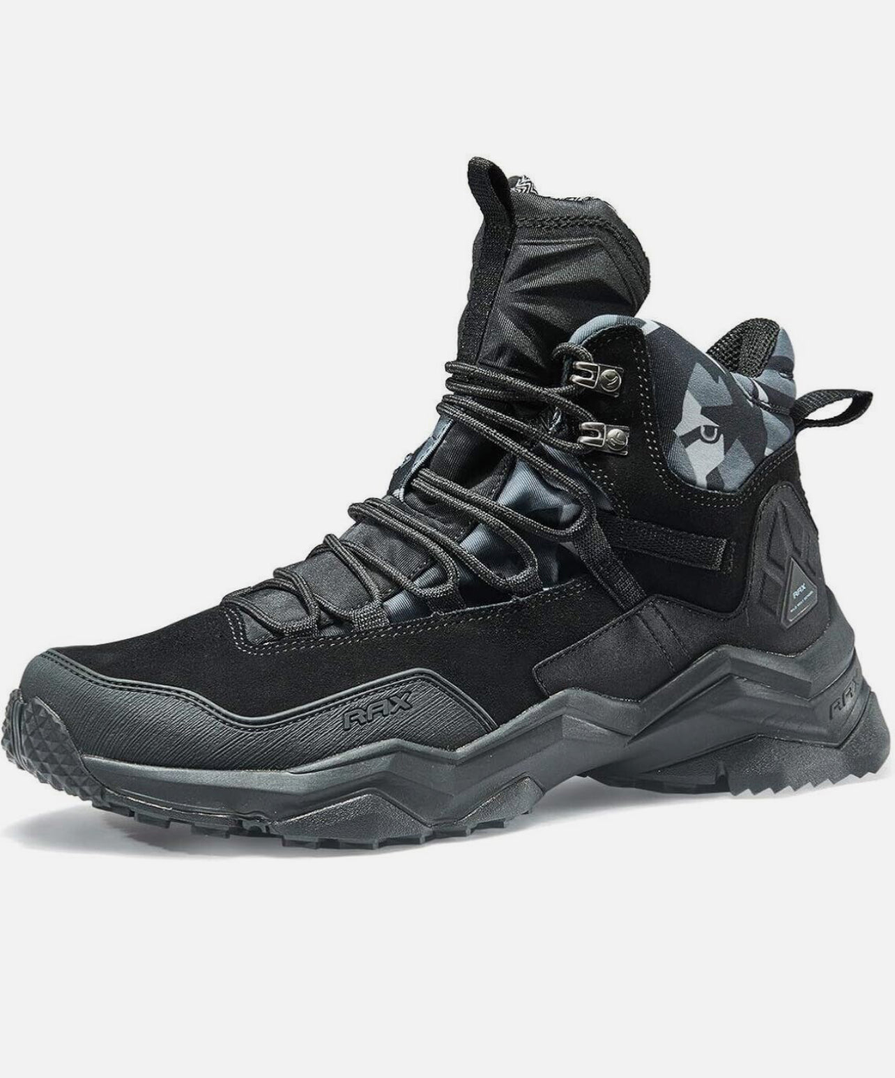 RAX Men's Wild Wolf Mid Venture Waterproof Lightweight Hiking Boots Size: Mens 13