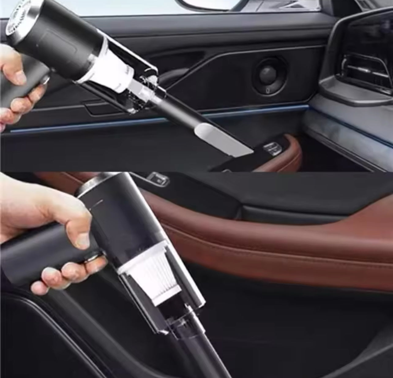 Wireless Car Vacuum Cleaner Strong Suction Dust Catcher Cordless Handheld Wet Dry Vacuum Cleaner