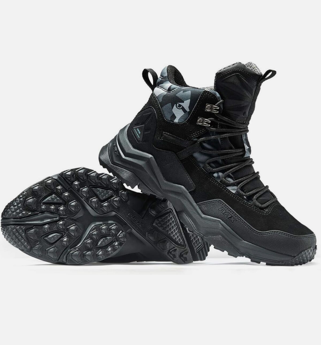 RAX Men's Wild Wolf Mid Venture Waterproof Lightweight Hiking Boots Size: Mens 13