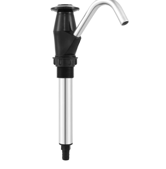 Water Bottle Pump Portable Drinking Water Pump Sink Water Hand Pump Manual Water Bottle Dispenser for Trailer Motorhome Caravan Outdoors Camping Home Kitchen Office Bar Restaurant (Black)