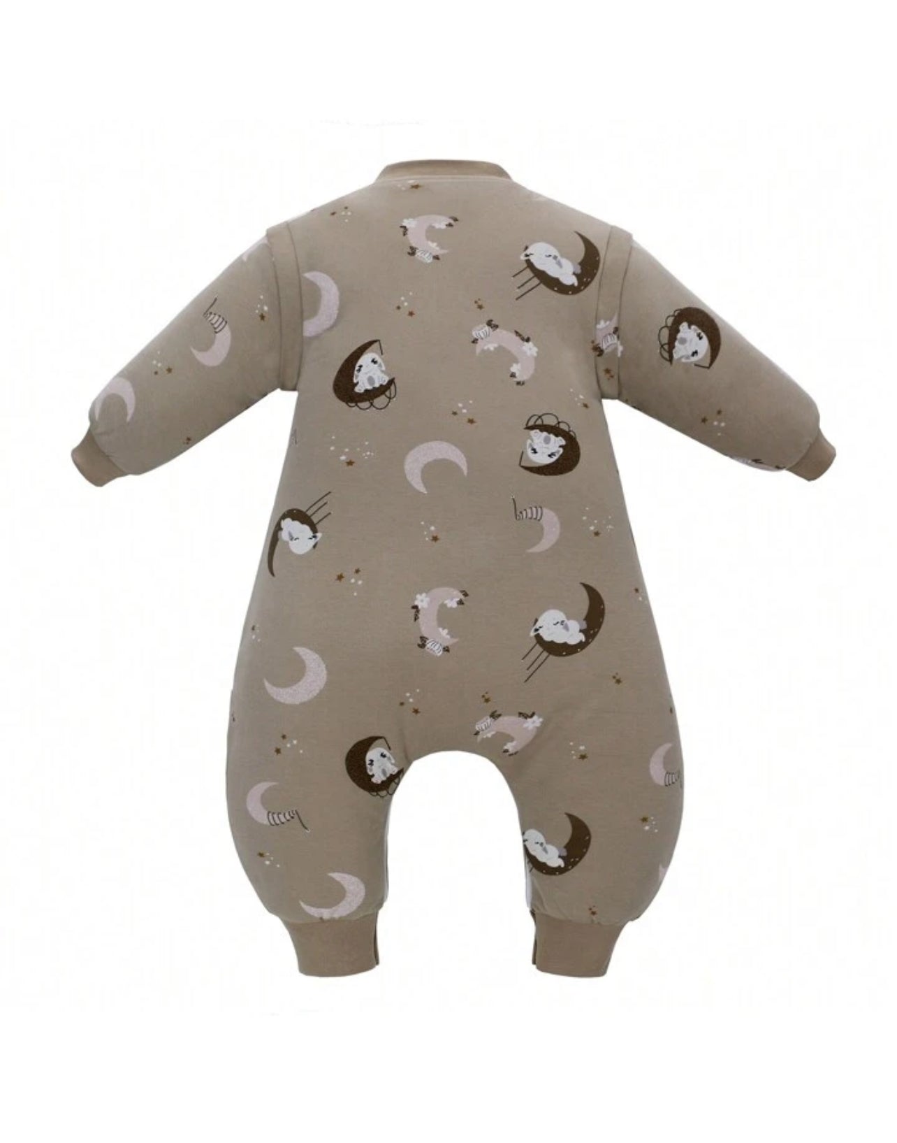 Thickened Baby Sleeping Bag With Detachable Sleeves, Legs Separation Design, Anti-Kick Quilt, Multi-Functional Winter Sleep Sack For Boys And Girls